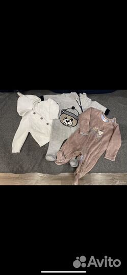 Большой пакет вещей на мальчика 68 размер