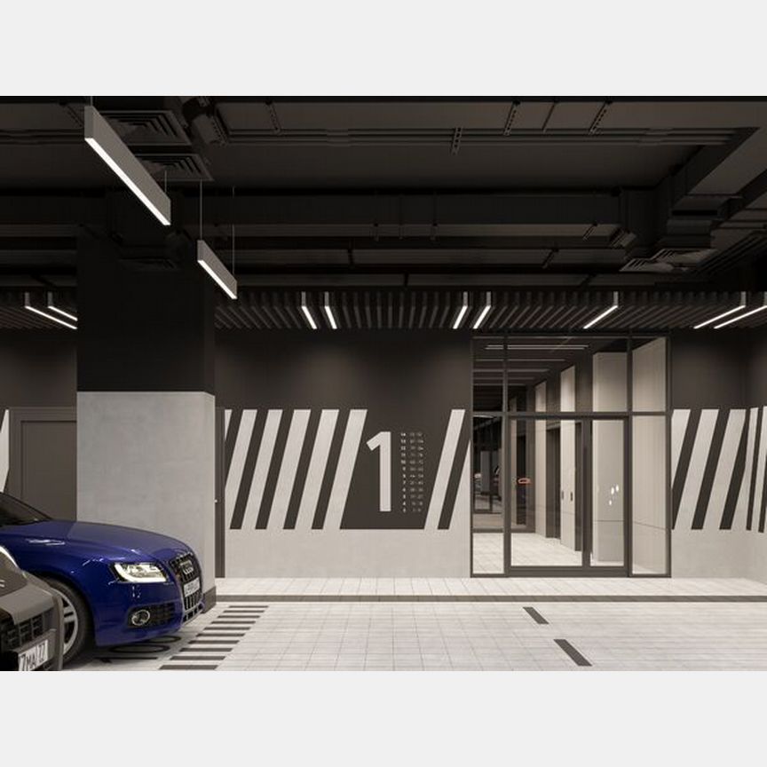 Апартаменты-студия, 41,5 м², 1/11 эт.