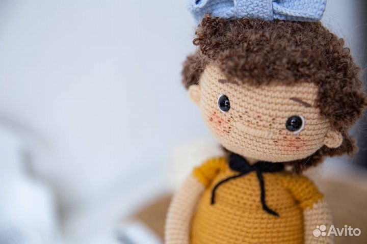 Кукла Вязанная игрушка