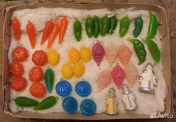 Елочные игрушки СССР