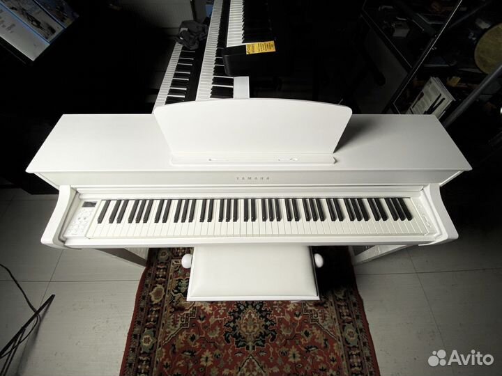 Цифровое пианино yamaha белое