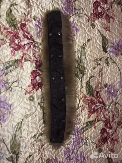 Воротник из енота