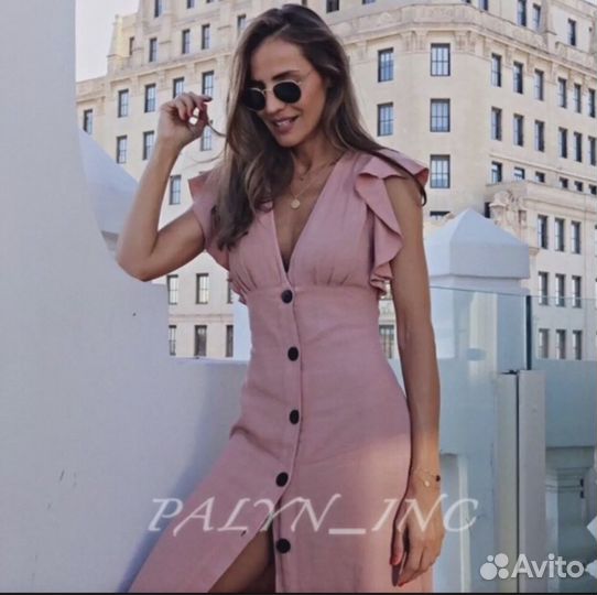 Платье сарафан летнее женское Zara 44 46 размер