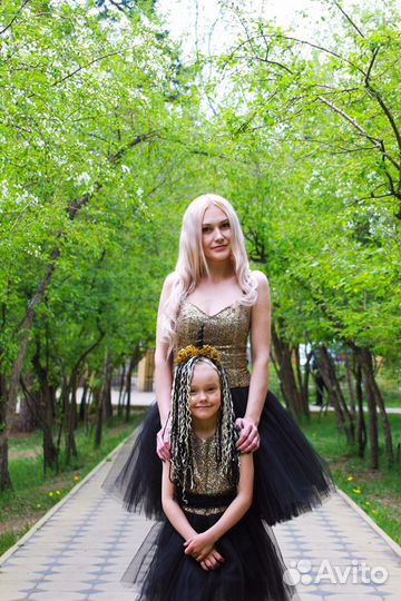 Платья для мамы и дочки