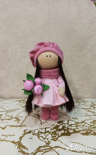 Интерьерная кукла ручной работы