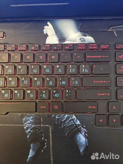 Игровой ноутбук Asus rog 17,3