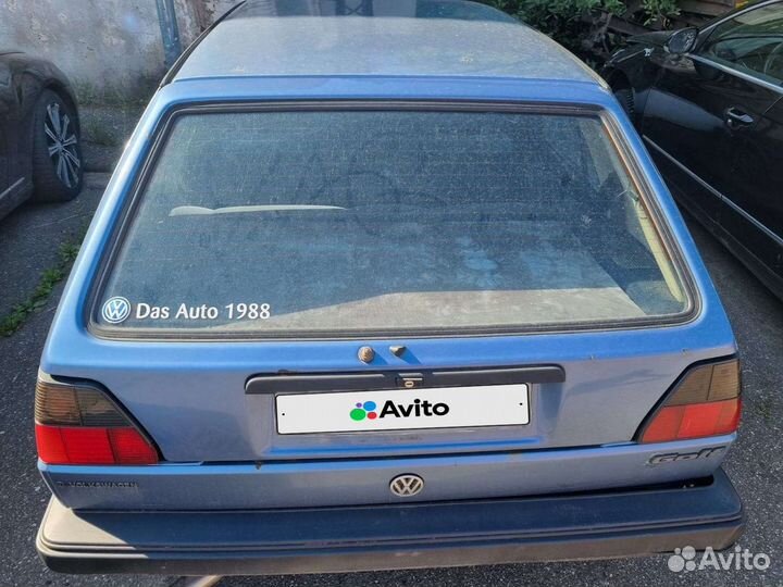 Volkswagen Golf 1.8 МТ, 1988, 250 000 км