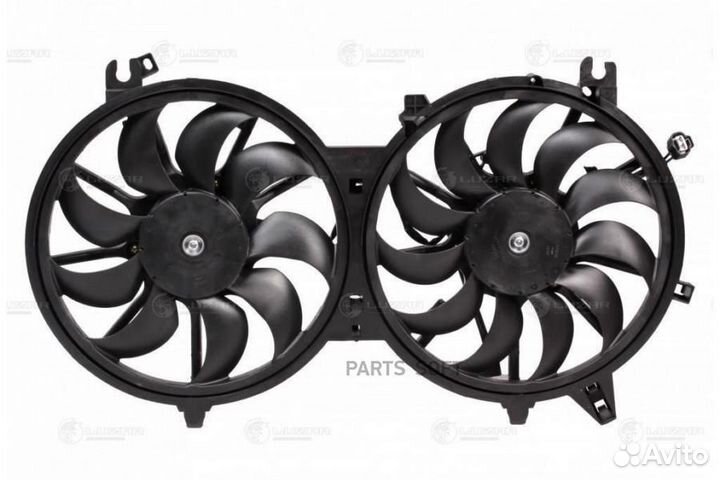 Э/вентиляторы охл. с кожухом (2 вент.) для а/м Inf