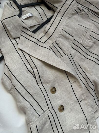 Костюм из льна Brunello Cucinelli