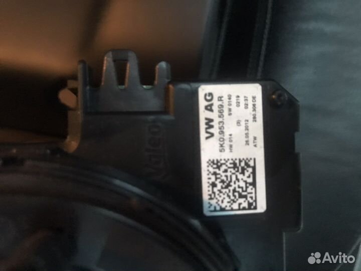 Стрекоза и подрулевой блок passat cc