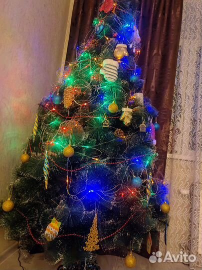 Сосна новогодняя искусственная бу