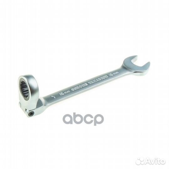 Ключ комбинированный 16мм трещоточный, шарнирны