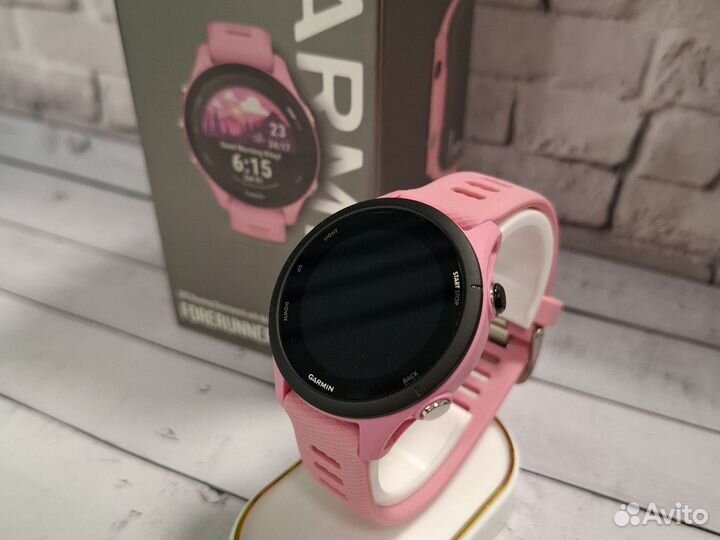 Часы Garmin Forerunner 255S Light Pink & pink band