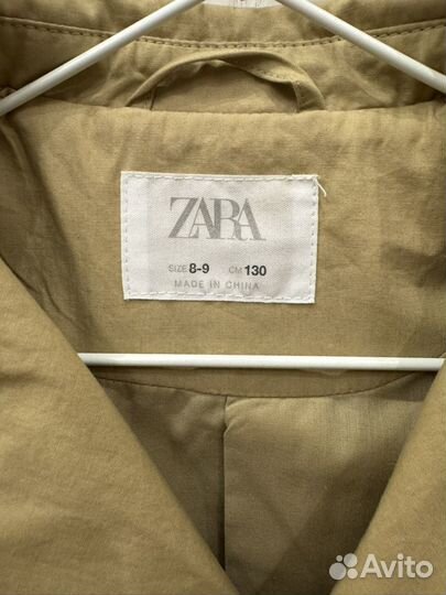 Тренч детский zara