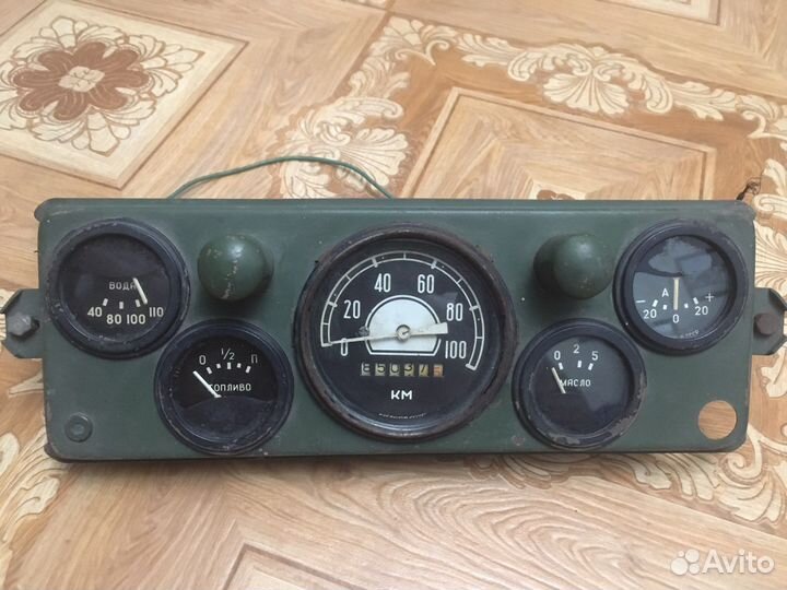 Панель приборов Газ 69