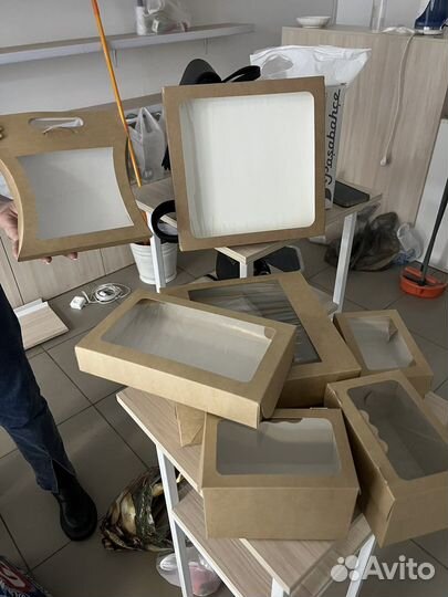 Коробки упаковочные в ассортименте