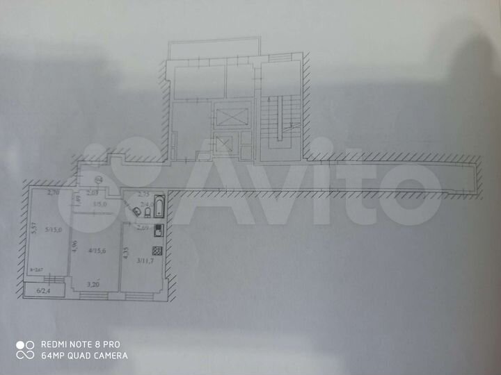 2-к. квартира, 51,3 м², 12/16 эт.