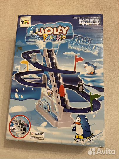 Игрушка Пингвины с горкой