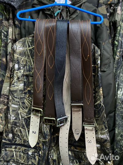 Ремень офицерский кожаный