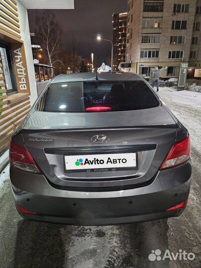 Hyundai Solaris 1.4 AT, 2016, 190 000 км