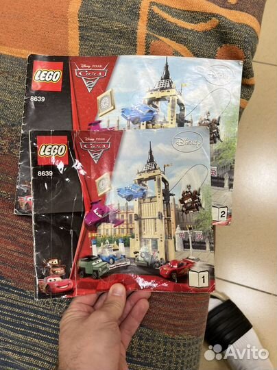 Lego тачки 8639 побег из большого бентли