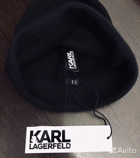 Шапка женская karl lagerfeld. Оригинал