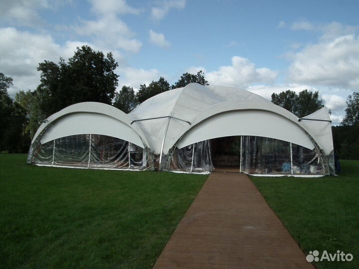 Деревянный шатер