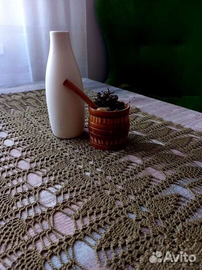 Скатерть вязаная