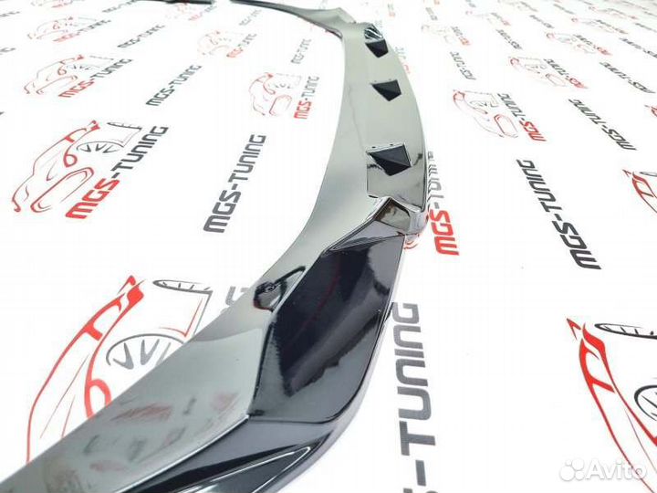 Губа + диффузор BMW 7 серия G11 G12 рест 2019+