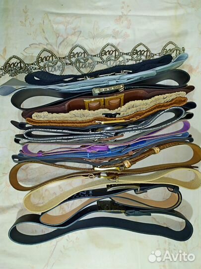 Ремни и пояса ж\м 18шт