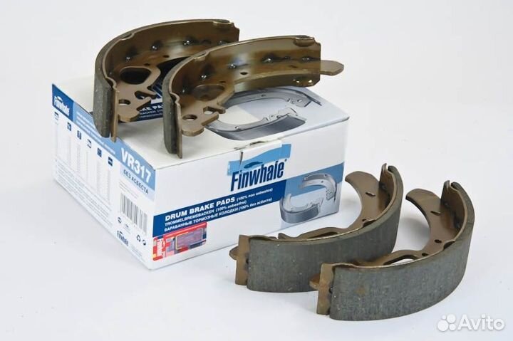 Колодки задние под abs