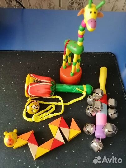 Игрушки деревянные