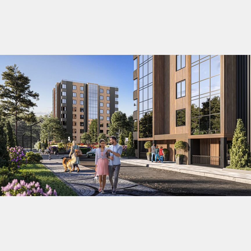 3-к. квартира, 78,1 м², 6/9 эт.