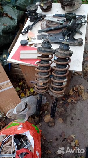 Задние амортизаторы Vw golf 2 3