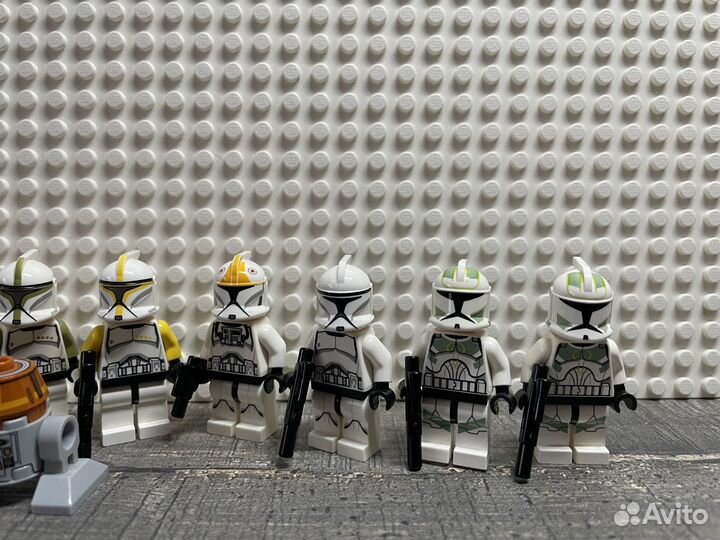 Lego Star Wars минифигурки клоны