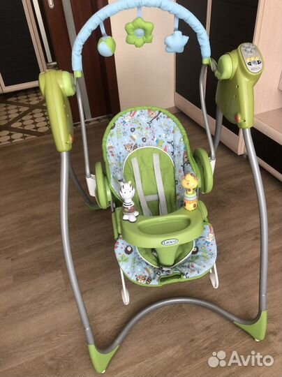 Детские электронные качели