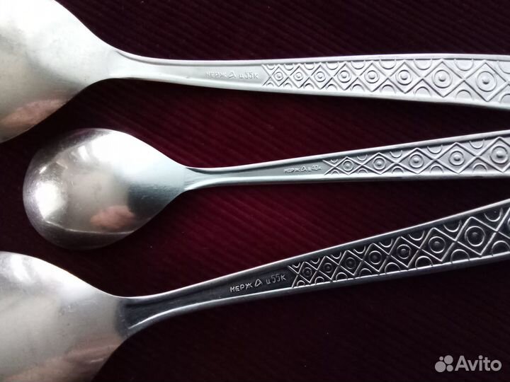 Ложки роза СССР