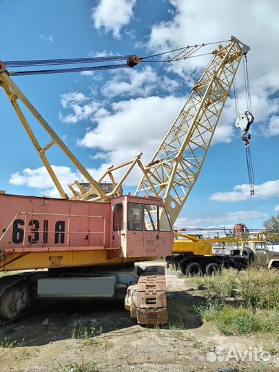 Гусеничный кран ЧМЗ ДЭК-631А, 2008