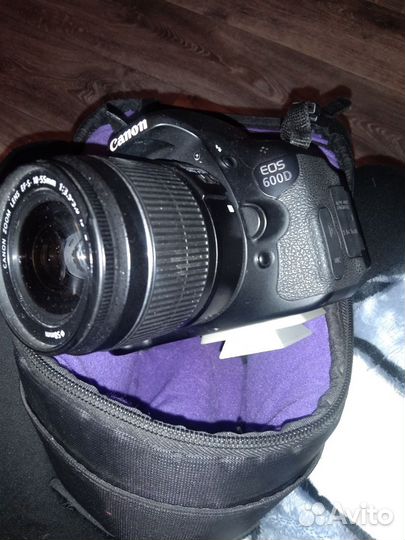 Зеркальный фотоаппарат canon 600d