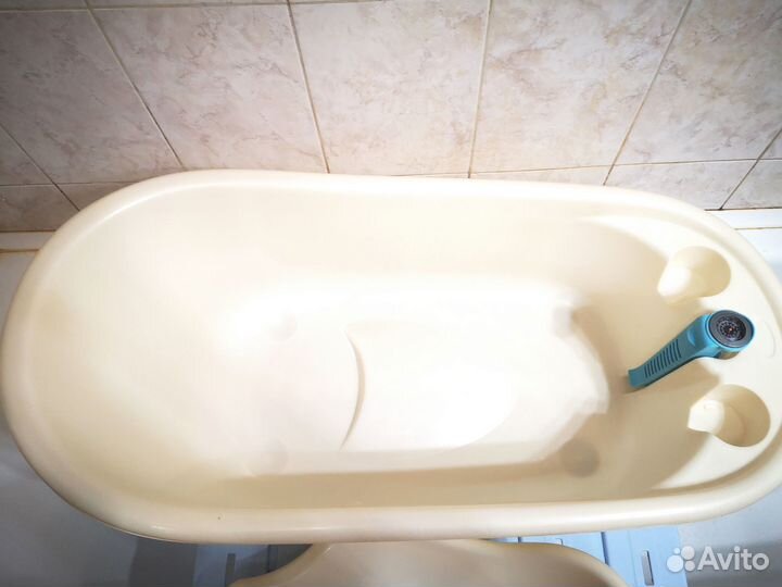 Детская ванночка с горкой