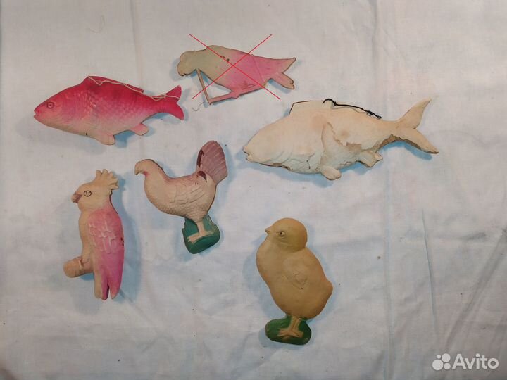 Елочные игрушки СССР Картонаж конец 40 гг. 20 века