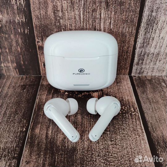Оригинальные беспроводные наушники Puredemo новые