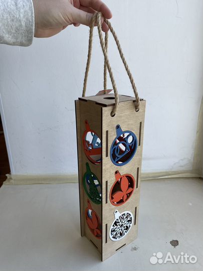 Подарочная упаковка для бутылки