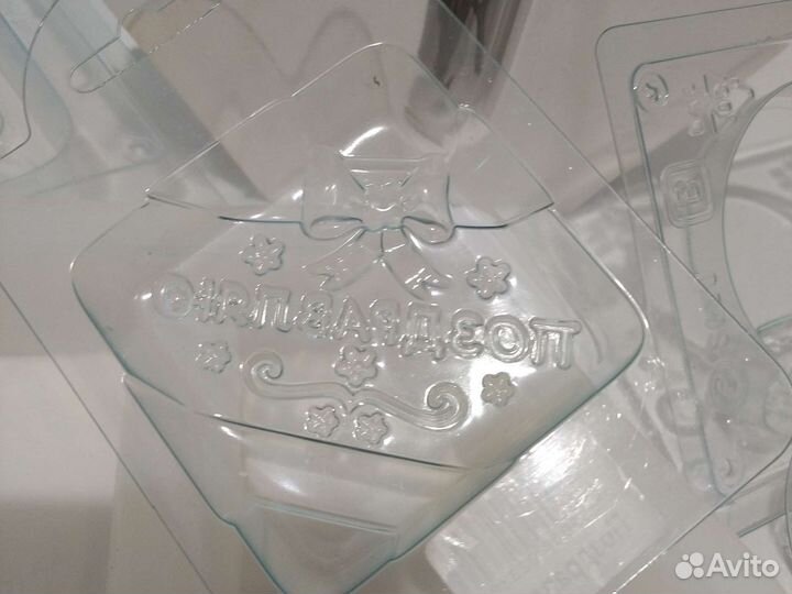 Формы для мыло, свечей, вазы из гипса