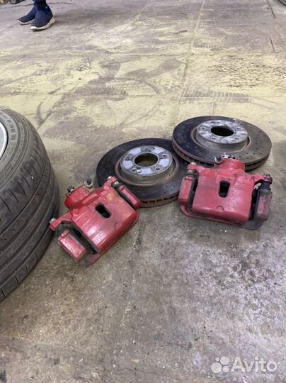 Супорта от ceed GT 2017 с дисками