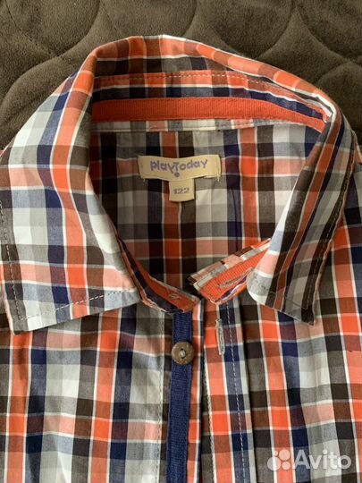 Рубашка для мальчика 122