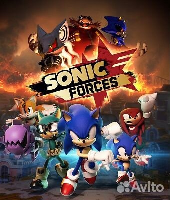 Sonic forces на PS4 и PS5