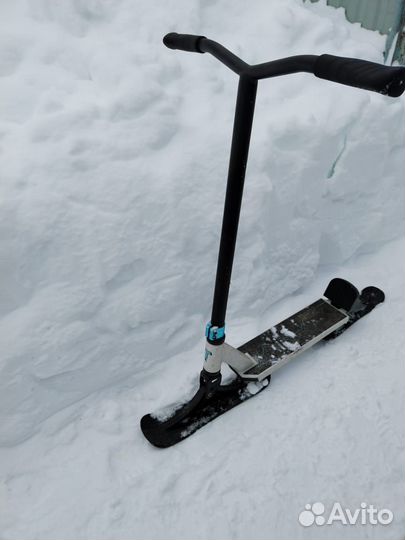 Самокат снегокат детский