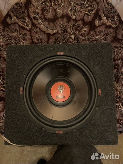 Колонки сабвуфер в авто бу