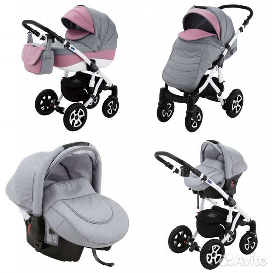 Коляска 3в1 Adamex Gloria